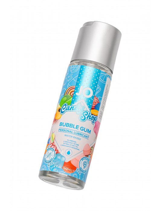 Смазка на водной основе Candy Shop Bubblegum с ароматом жвачки - 60 мл. - System JO - купить с доставкой в Барнауле