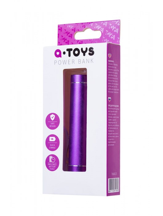 Портативное зарядное устройство A-toys 2400 mAh microUSB - A-toys - купить с доставкой в Барнауле