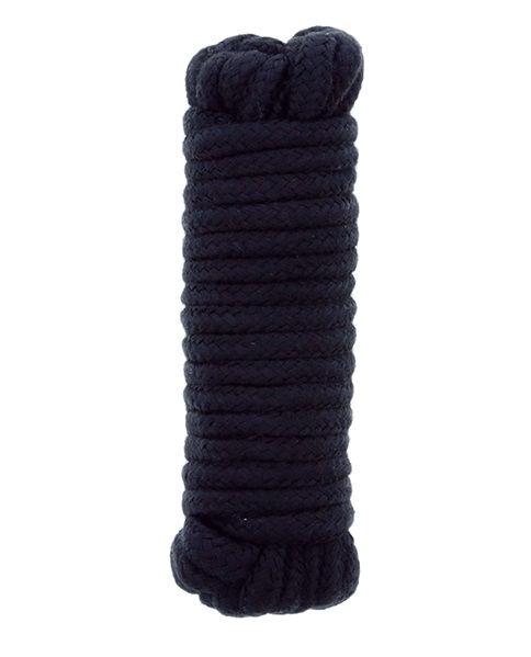 Чёрная веревка для связывания BONDX LOVE ROPE - 5 м. - Dream Toys - купить с доставкой в Барнауле