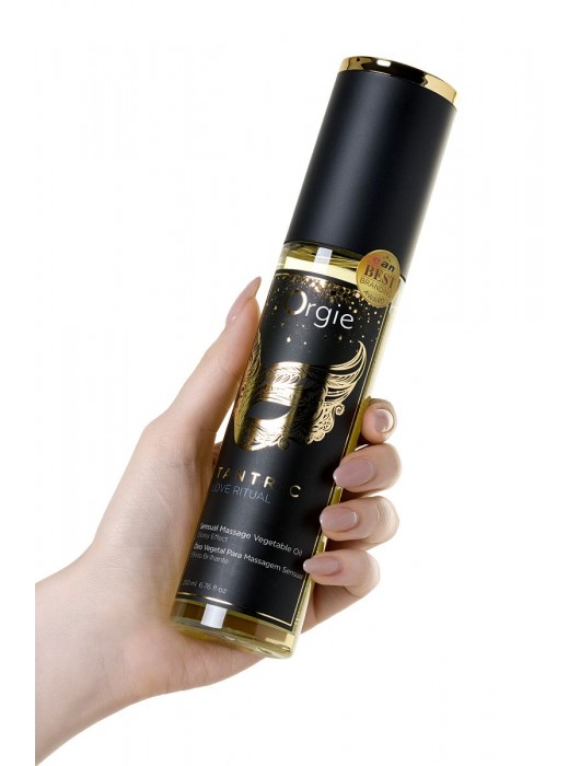 Растительное массажное масло Orgie Tantric Love Ritual - 200 мл. - ORGIE - купить с доставкой в Барнауле