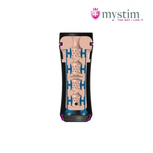 Мастурбатор-анус Opus E Donut с возможностью подключения электростимуляции - MyStim - купить с доставкой в Барнауле