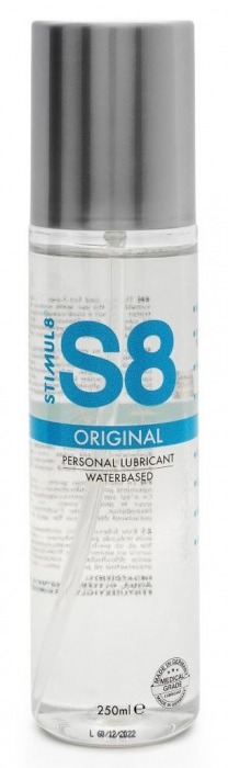 Универсальный лубрикант на водной основе S8 Original Lubricant - 250 мл. - Stimul8 - купить с доставкой в Барнауле