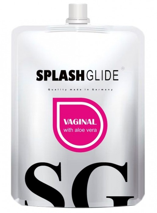 Ухаживающий лубрикант на водной основе Splashglide Vaginal With Aloe Vera - 100 мл. - Splashglide - купить с доставкой в Барнауле