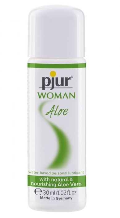 Лубрикант на водной основе pjur WOMAN Aloe - 30 мл. - Pjur - купить с доставкой в Барнауле