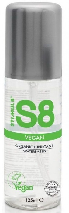 Веганский лубрикант на водной основе S8 Vegan Lube - 125 мл. - Stimul8 - купить с доставкой в Барнауле