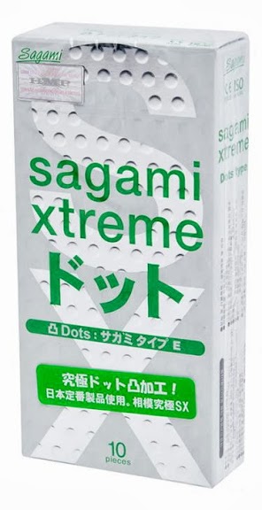 Презервативы Sagami Xtreme Type-E с точками - 10 шт. - Sagami - купить с доставкой в Барнауле