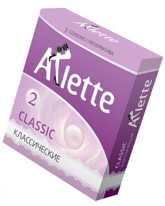 Классические презервативы Arlette Classic - 3 шт. - Arlette - купить с доставкой в Барнауле