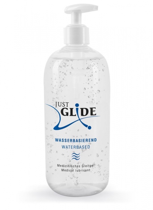 Гель-смазка на водной основе Just Glide с дозатором - 500 мл. - Orion - купить с доставкой в Барнауле