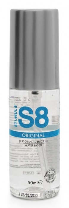 Универсальный лубрикант на водной осноdе S8 Original Lube - 50 мл. - Stimul8 - купить с доставкой в Барнауле