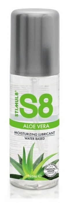 Лубрикант на водной основе S8 Aloe Vera Lube - 125 мл. - Stimul8 - купить с доставкой в Барнауле