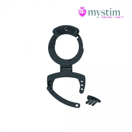 Пояс верности с электростимуляцией Pubic Enemy No 3 - MyStim - купить с доставкой в Барнауле