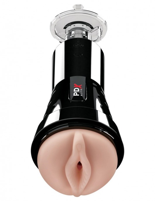 Телесный вибромастурбатор-вагина Cock Compressor Vibrating Stroker - Pipedream - в Барнауле купить с доставкой