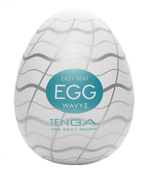 Мастурбатор-яйцо EGG Wavy II - Tenga - в Барнауле купить с доставкой