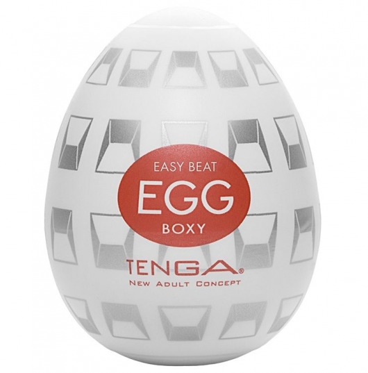 Мастурбатор-яйцо EGG Boxy - Tenga - в Барнауле купить с доставкой