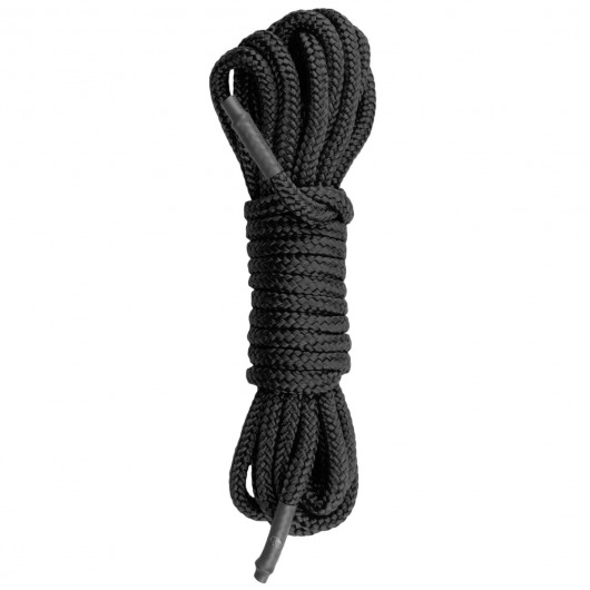 Черная веревка для бондажа Easytoys Bondage Rope - 5 м. - Easy toys - купить с доставкой в Барнауле