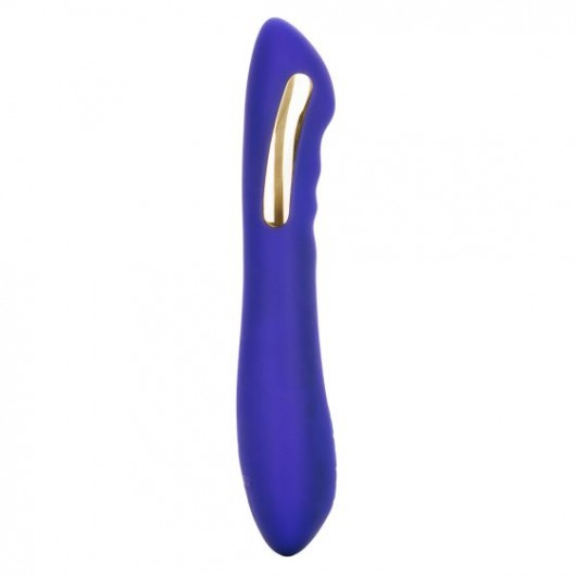 Фиолетовый вибратор с электростимуляцией Intimate E-Stimulator Petite Wand - 18,5 см. - California Exotic Novelties - купить с доставкой в Барнауле