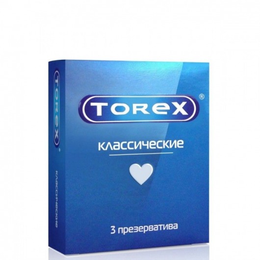 Гладкие презервативы Torex  Классические  - 3 шт. - Torex - купить с доставкой в Барнауле