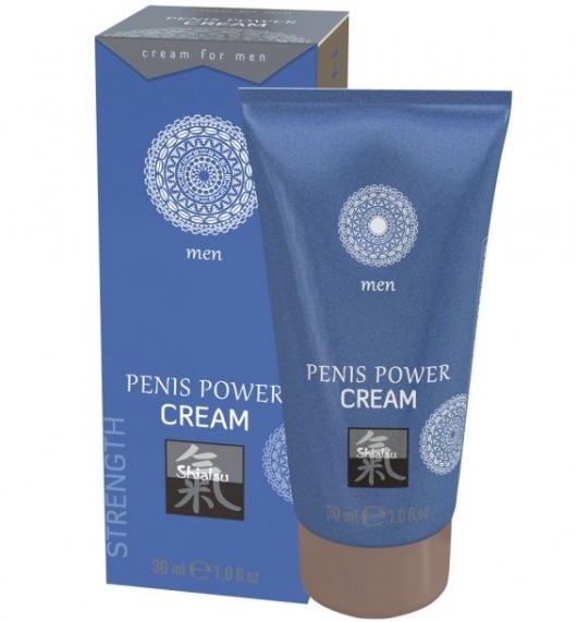 Возбуждающий крем для мужчин Penis Power Cream - 30 мл. - Shiatsu - купить с доставкой в Барнауле