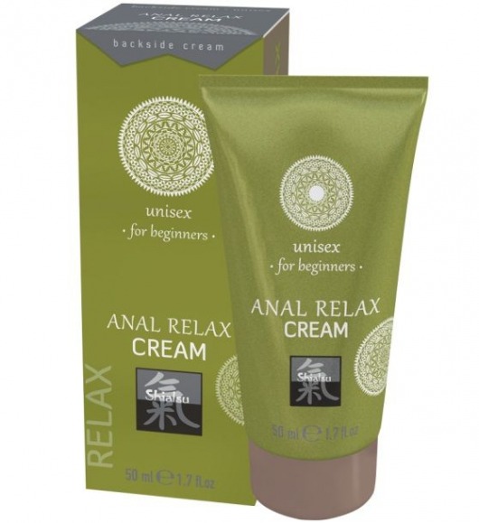 Анальный крем Anal Relax Cream - 50 мл. - Shiatsu - купить с доставкой в Барнауле