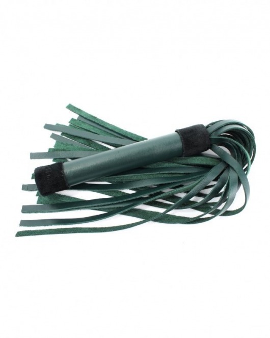 Плеть изумрудного цвета Ladys Arsenal с гладкой ручкой - 45 см. - БДСМ Арсенал - купить с доставкой в Барнауле