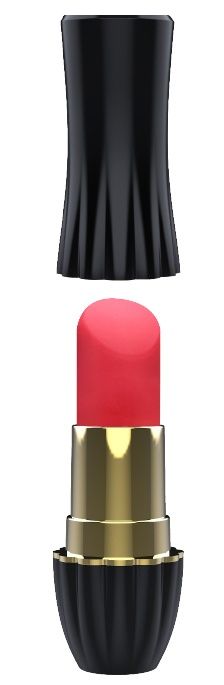 Клиторальный стимулятор-помада LIPSTICK - 9,3 см. - Dream Toys - купить с доставкой в Барнауле