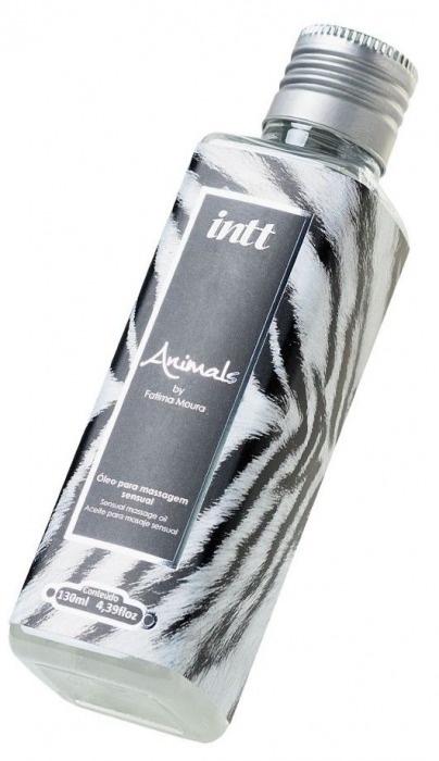 Массажное масло ANIMALS by Fatima Moura с возбуждающим эффектом - 130 мл. - INTT - купить с доставкой в Барнауле
