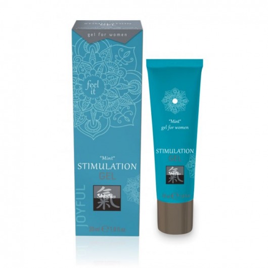 Возбуждающий интимный гель STIMULATION GEL Mint - 30 мл. - Shiatsu - купить с доставкой в Барнауле