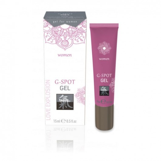 Возбуждающий интимный гель G-SPOT GEL - 15 мл. - Shiatsu - купить с доставкой в Барнауле