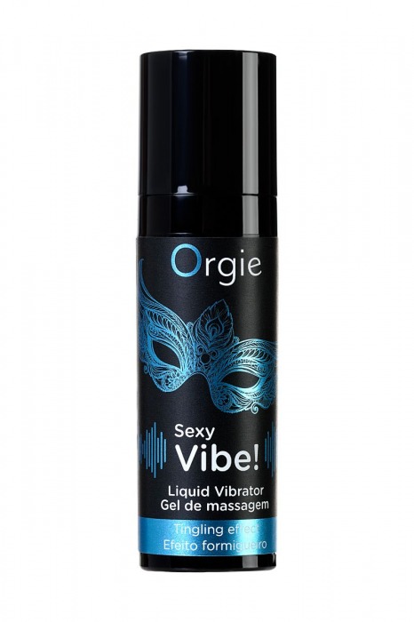 Гель для массажа ORGIE Sexy Vibe Liquid Vibrator с эффектом вибрации - 15 мл. - ORGIE - купить с доставкой в Барнауле