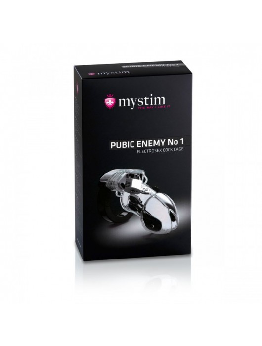 Пояс верности с электростимуляцией Pubic Enemy №1 - MyStim - купить с доставкой в Барнауле