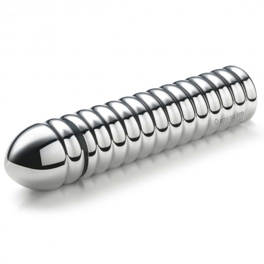 Рельефный фаллос для интенсивного электросекса Groovey George - 20 см. - MyStim - купить с доставкой в Барнауле