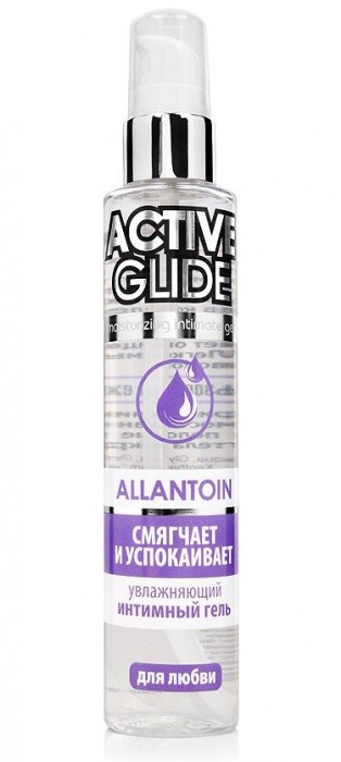 Увлажняющий интимный гель Active Glide Allantoin - 100 гр. - Биоритм - купить с доставкой в Барнауле