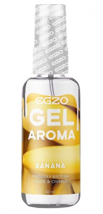 Интимный лубрикант EGZO AROMA с ароматом банана - 50 мл. - EGZO - купить с доставкой в Барнауле