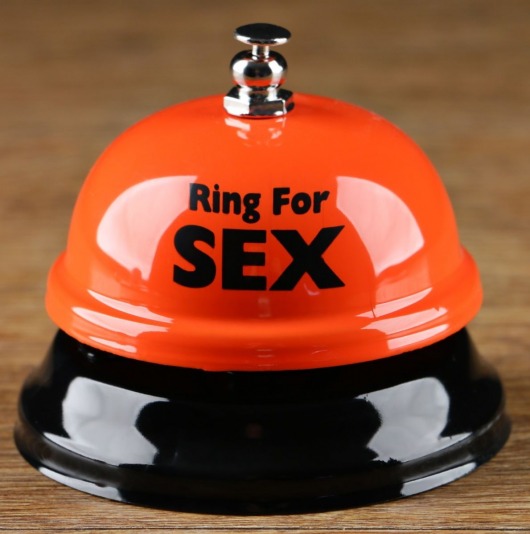 Настольный звонок RING FOR SEX - Сима-Ленд - купить с доставкой в Барнауле