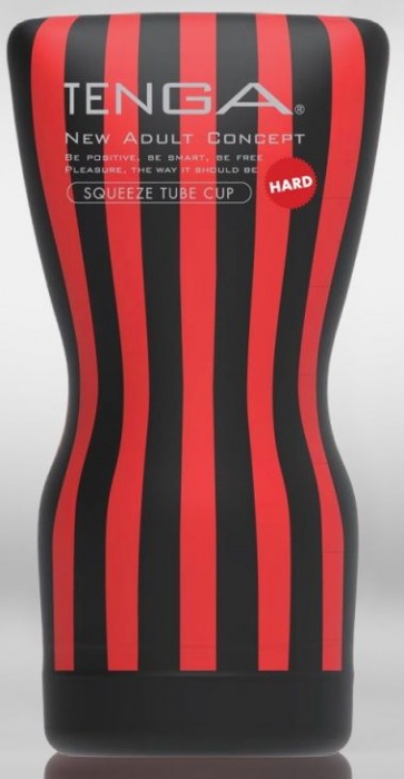 Мастурбатор TENGA Squeeze Tube Cup Strong - Tenga - в Барнауле купить с доставкой