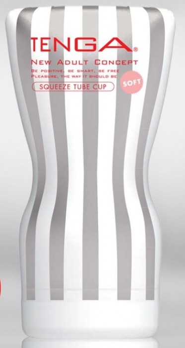 Мастурбатор TENGA Squeeze Tube Cup Soft - Tenga - в Барнауле купить с доставкой