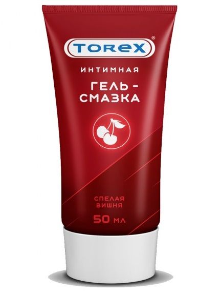 Смазка на водной основе TOREX  Спелая вишня  - 50 мл. - Torex - купить с доставкой в Барнауле