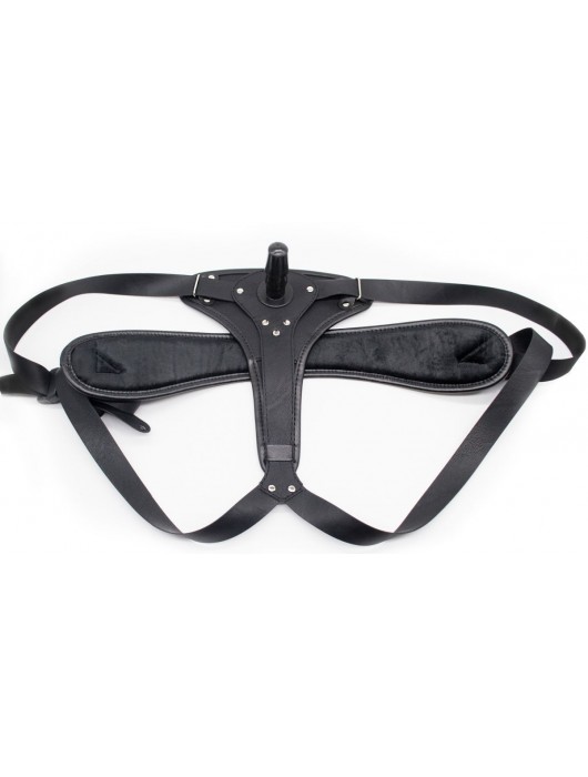 Реалистичный страпон Woman Midi с вагинальной пробкой - 19 см. - LOVETOY (А-Полимер) - купить с доставкой в Барнауле