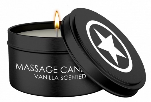 Массажная свеча с ароматом ванили Massage Candle - Shots Media BV - купить с доставкой в Барнауле