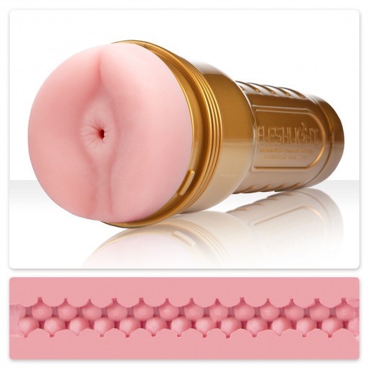 Мастурбатор-анус Fleshlight - Pink Butt Stamina Training Unit - Fleshlight - в Барнауле купить с доставкой