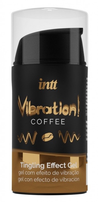 Жидкий интимный гель с эффектом вибрации Vibration! Coffee - 15 мл. - INTT - купить с доставкой в Барнауле