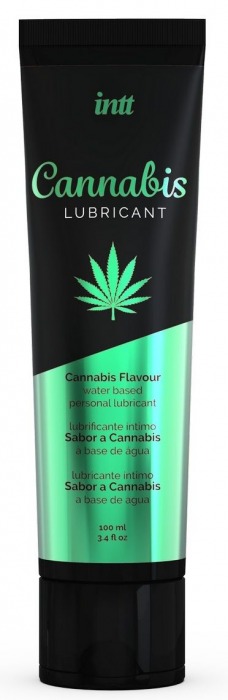 Интимный гель на водной основе Cannabis Lubricant - 100 мл. - INTT - купить с доставкой в Барнауле