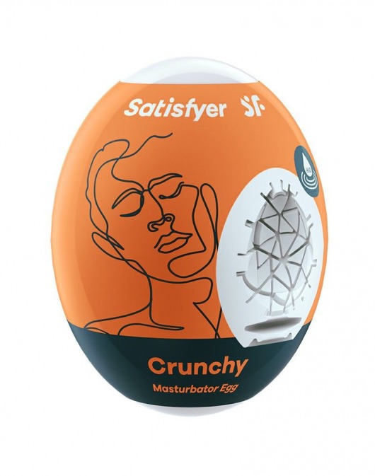 Мастурбатор-яйцо Satisfyer Crunchy Mini Masturbator - Satisfyer - в Барнауле купить с доставкой