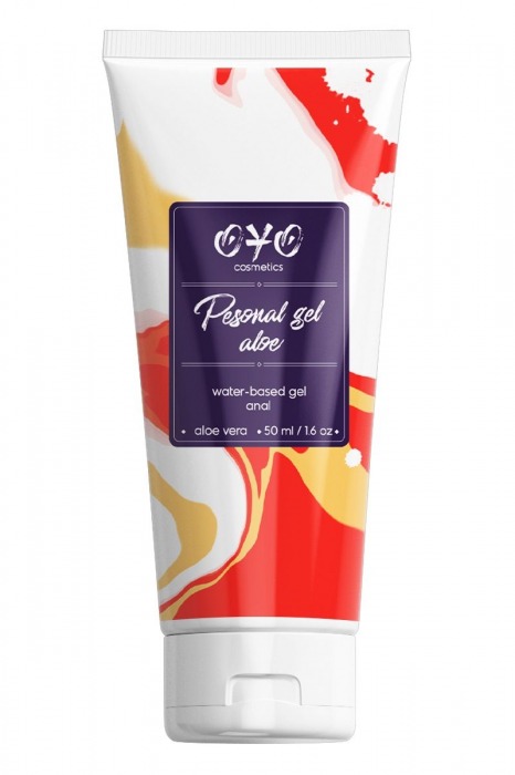 Анальная смазка на водной основе OYO Personal Gel Aloe - 50 мл. - OYO - купить с доставкой в Барнауле