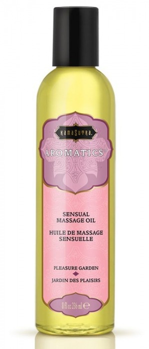 Массажное масло с цветочным ароматом Pleasure Garden - 236 мл. - Kama Sutra - купить с доставкой в Барнауле