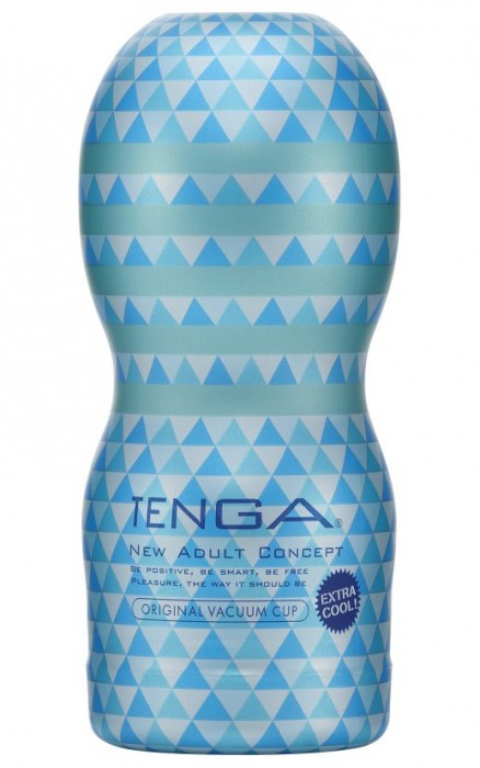 Мастурбатор с охлаждающей смазкой TENGA Original Vacuum Cup Extra Cool - Tenga - в Барнауле купить с доставкой