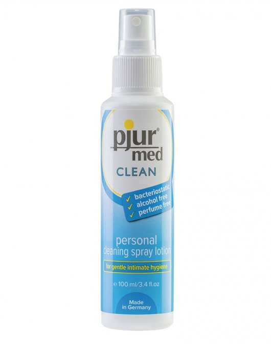 Гигиенический спрей pjur MED Clean Spray - 100 мл. - Pjur - купить с доставкой в Барнауле