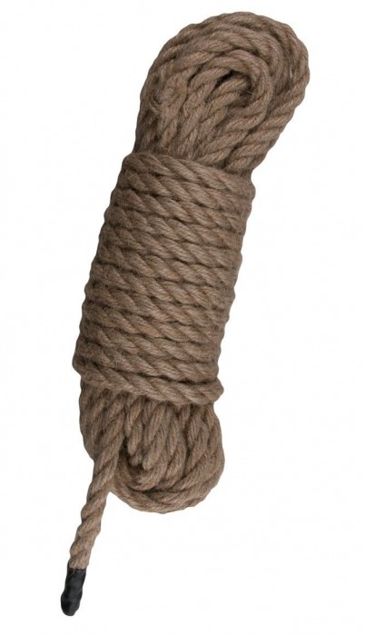 Пеньковая веревка для связывания Hemp Rope - 5 м. - Easy toys - купить с доставкой в Барнауле