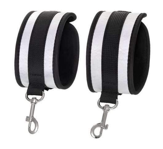 Серебристо-черные оковы Anonymo - ToyFa - купить с доставкой в Барнауле