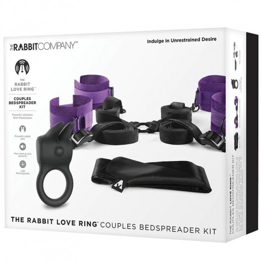 Любовный набор для двоих Couples Bedspreader Kit - The Rabbit Company - купить с доставкой в Барнауле